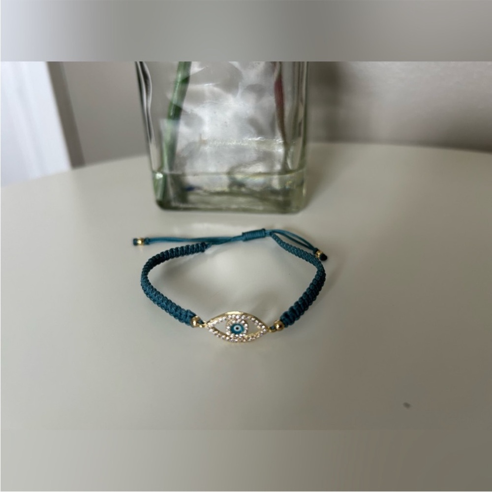 Blue cord evil eye 🧿 bracelet.